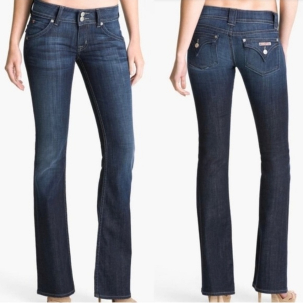 Hudson Jeans Signature Mid Rise Bootcut Medium-Dark Wash Jeans Size 28*